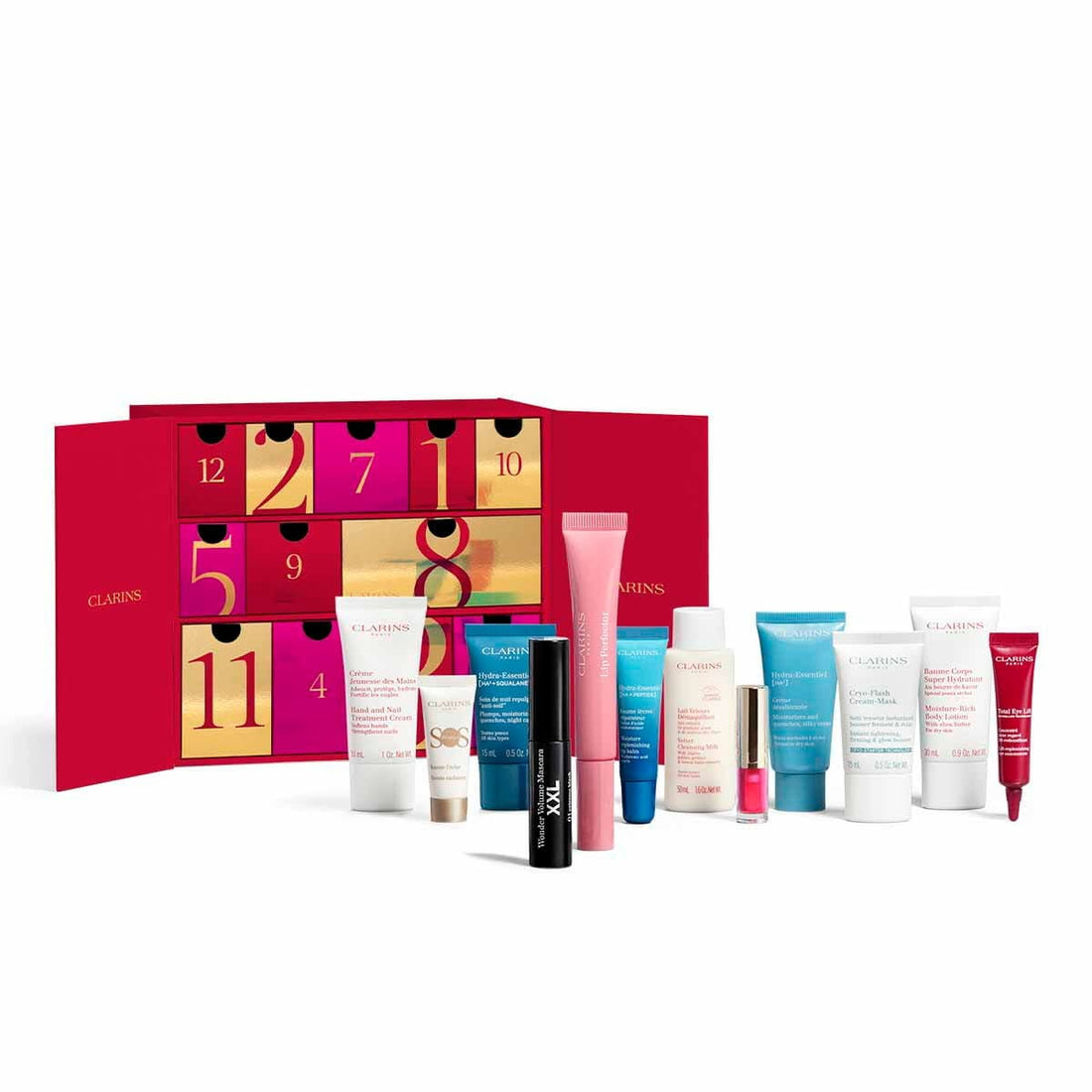 Calendrier de l'Avent Clarins 12 jours 2026