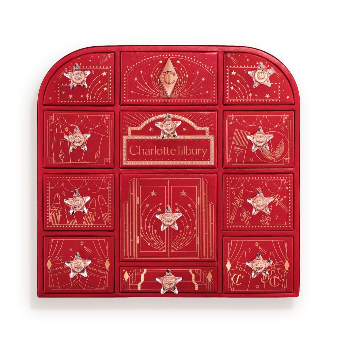 Calendrier de l'Avent Charlotte Tilbury 2026 « Hollywood Beauty Wonderland »