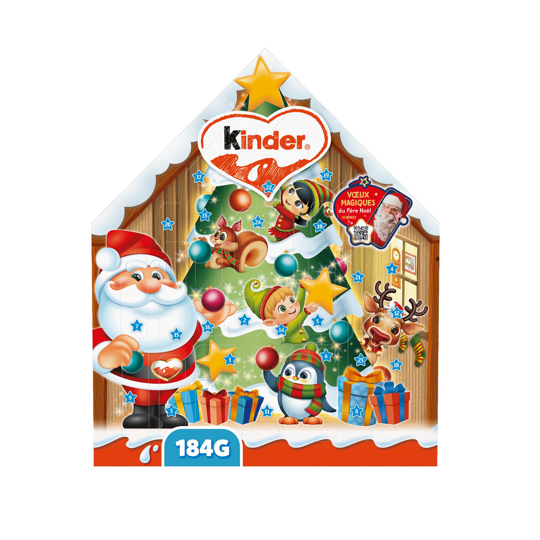 Calendrier de l'Avent Kinder 2026
