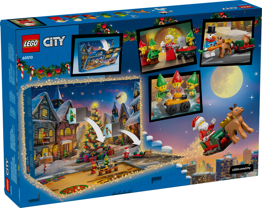 Calendrier de l'Avent LEGO City 2026 (60510)
