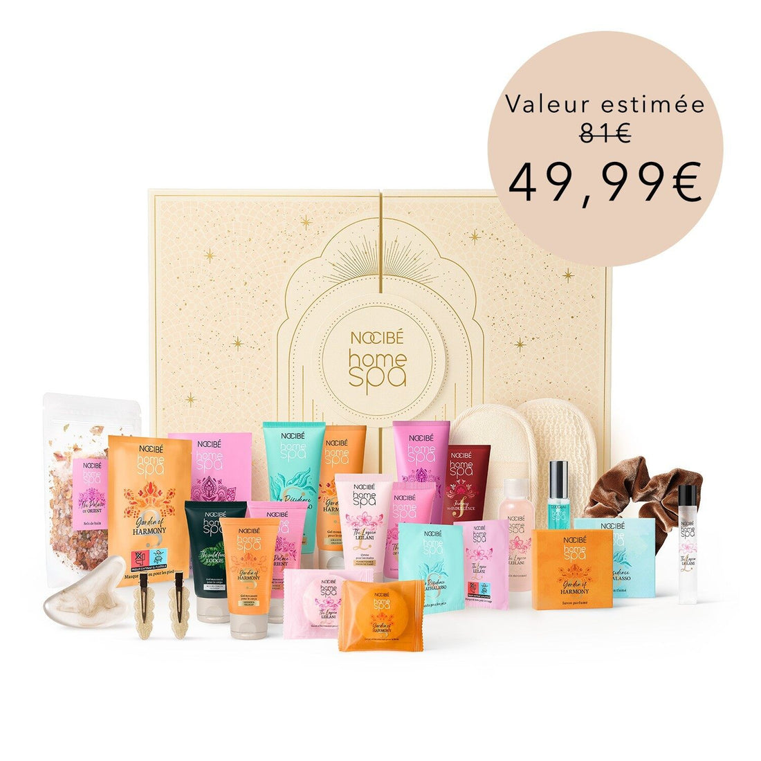 Calendrier de l'Avent Nocibé Home Spa 2026