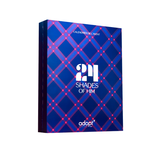 Boîte du calendrier Adopt 24 Shades of Him 2026